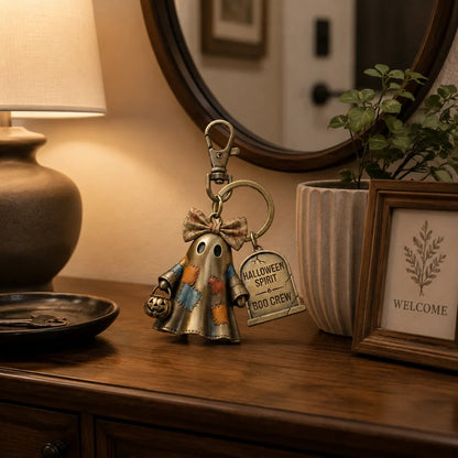 🔥Last Day 50% OFF🔥Halloween Spirit Boo Crew Ghost Keychain