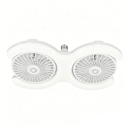 📢📢49% OFF !! ⏰Dual-Head LED Ceiling Fan with Light