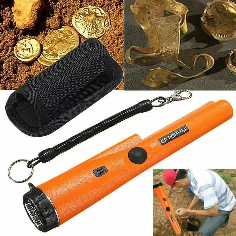🎯 Handheld Metal Detector Pinpointer, 360° High Sensitivity Treasure Finder with Vibration & Buzzer Alarm