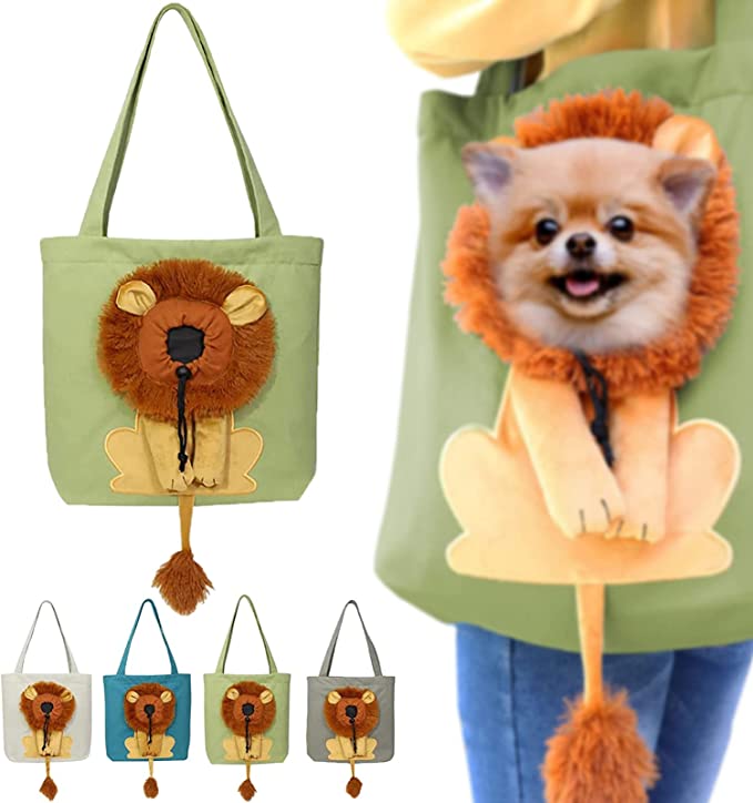 💲One day sale, 49% off everything!🦁Pet Canvas Shoulder Carrying Bag