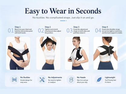 🔥Posture Support Straps for Men & Women