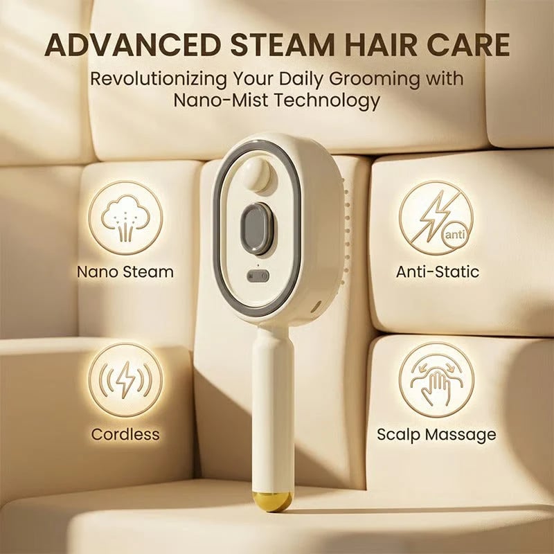🔥LAST DAY 49% OFF🔥-Electric Spray Air Cushion Massage Comb