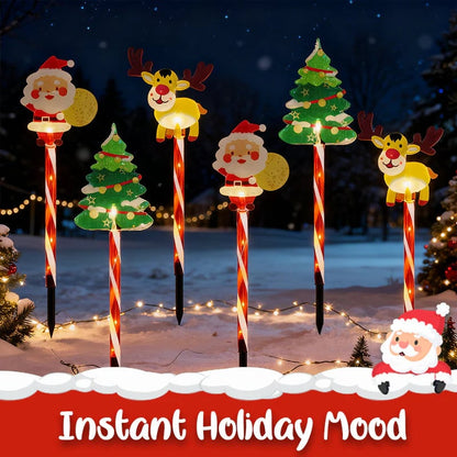🎄🎁6-pack of moving Christmas lights