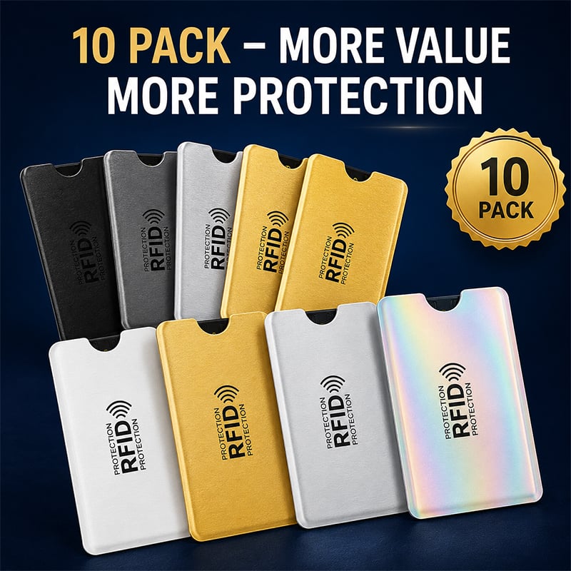 💖 Hot Sale 49%OFF💳RFID Blocking Card Sleeves