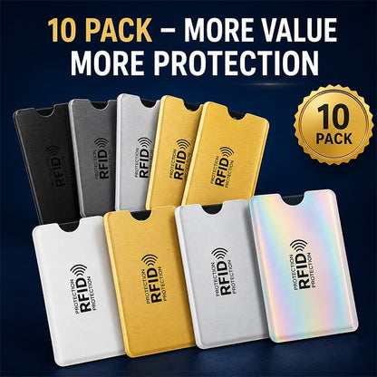 💖 Hot Sale 49%OFF💳RFID Blocking Card Sleeves