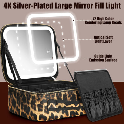 LED Makeup Travel Case
