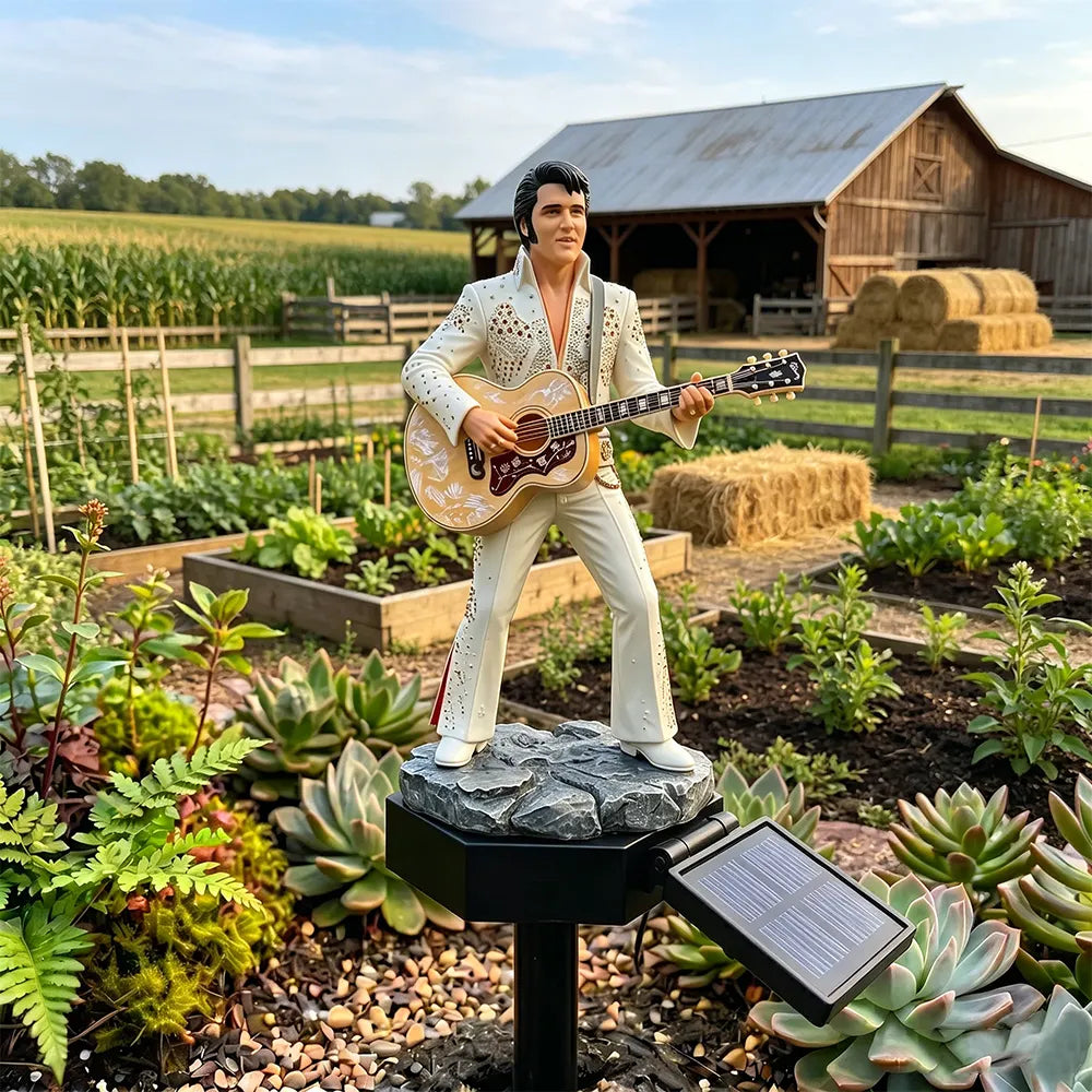 TODAY'S SPECIAL OFFER-50% OFF🔥 ELVIS PRESLEY SOLAR GARDEN LIGHT