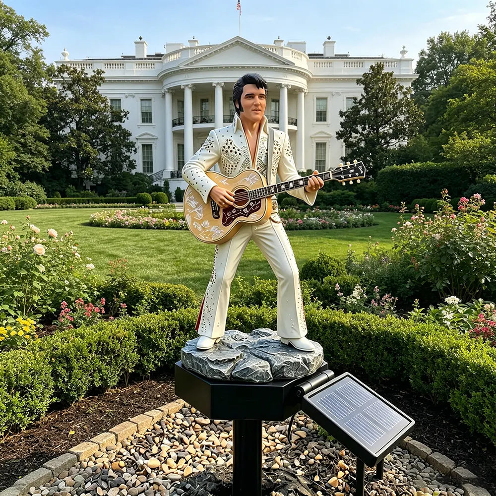 TODAY'S SPECIAL OFFER-50% OFF🔥 ELVIS PRESLEY SOLAR GARDEN LIGHT