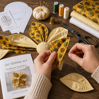 Hot Sale 49% Off - 🌹Large Patchwork Bow Sewing Kit