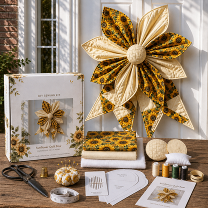 Hot Sale 49% Off - 🌹Large Patchwork Bow Sewing Kit