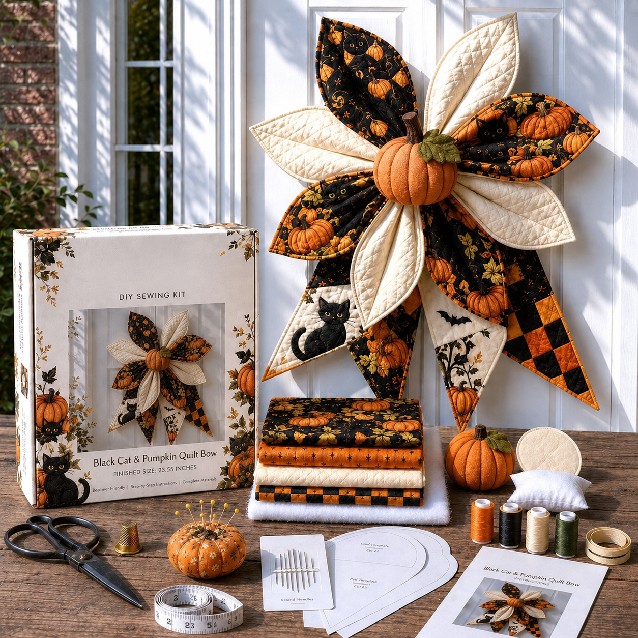 Hot Sale 49% Off - 🌹Large Patchwork Bow Sewing Kit