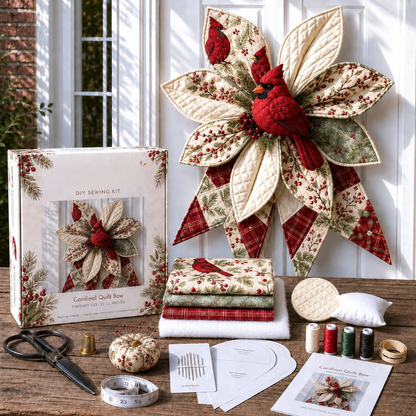 Hot Sale 49% Off - 🌹Large Patchwork Bow Sewing Kit