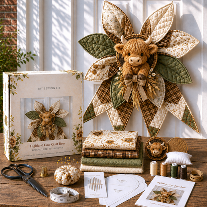 Hot Sale 49% Off - 🌹Large Patchwork Bow Sewing Kit
