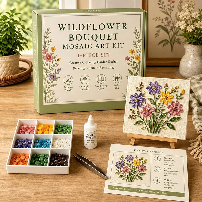 🎉Watering Can Mosaic Art Kit