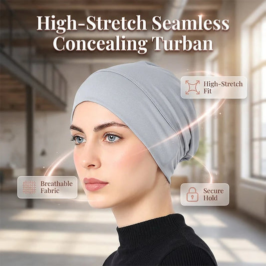 🔥Last Day 49% OFF⏰Soft Stretch Turban Cap for Women