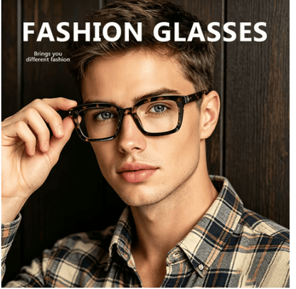 Buy 1 get 3 packs👓Tortoiseshell Reading Glasses – Blue Light Blocking Oversized Square Readers