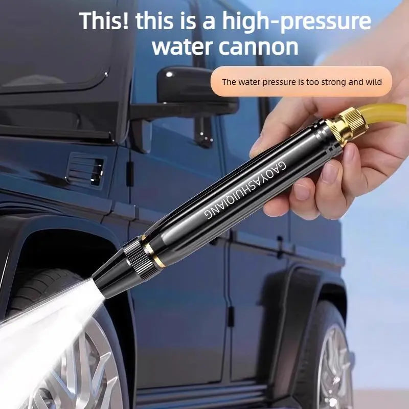 🔫💦Professional High-Pressure Solid Brass Adjustable Twist Hose Nozzle