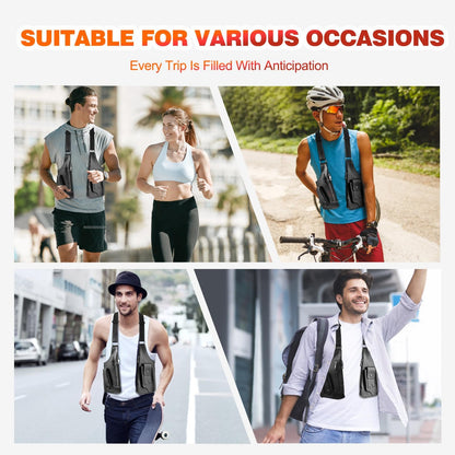 Concealed Tactical Crossbody Underarm Bag