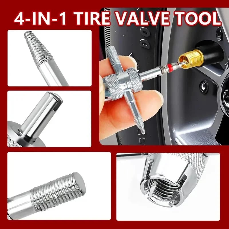 🔥😍🚗 Quick Change Tire Valve Tool Kit