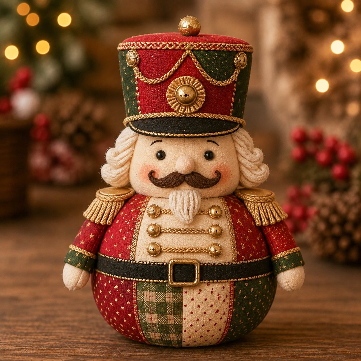 🎁Last Day 49% OFF - 🎄🎅Patchwork Fabric Doll DIY Kit