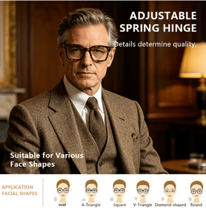 Buy 1 get 3 packs👓Tortoiseshell Reading Glasses – Blue Light Blocking Oversized Square Readers