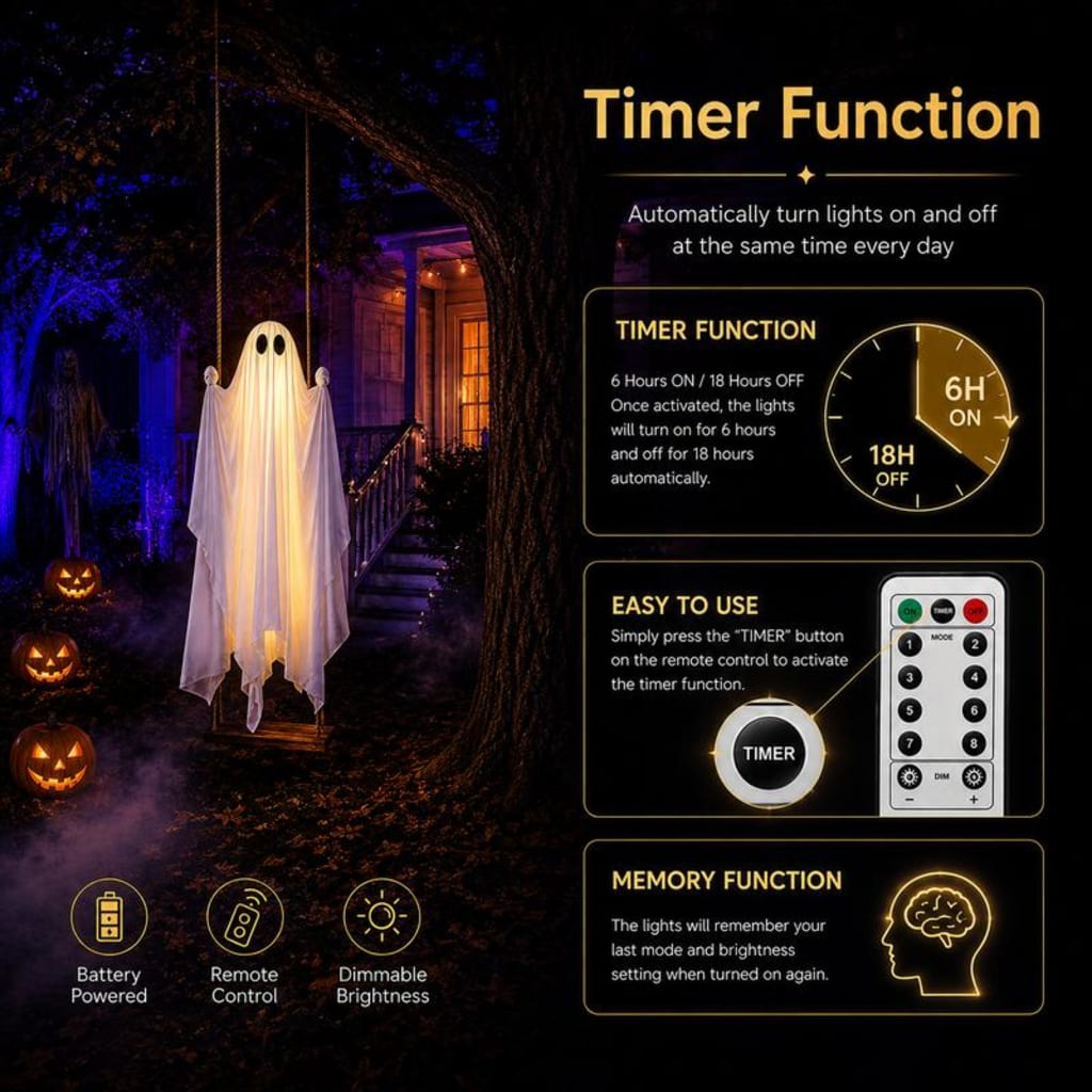 Halloween Swing Ghost