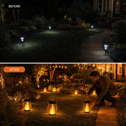 Kaliqo™ – Solar Lantern Flame Effect