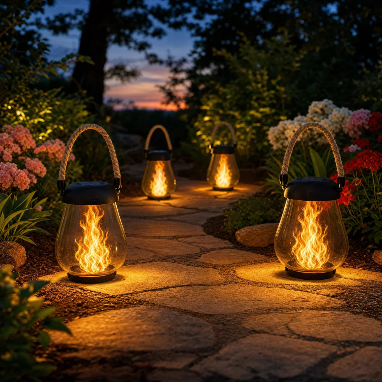Kaliqo™ – Solar Lantern Flame Effect