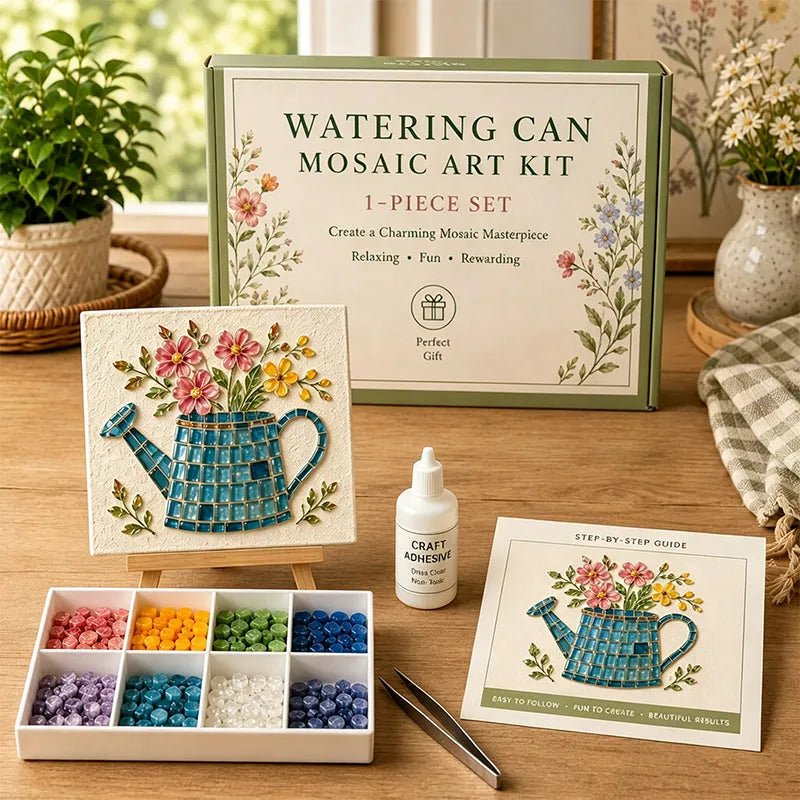 DIY Sea Glass Mosaic Art Kit — 8 Coastal Wall Art Designs