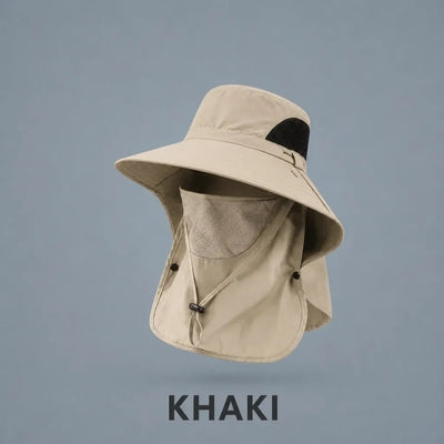 🔥 Hot Deal Fishing Sun Hat with Face Cover, Neck Flap & Breathable Mesh