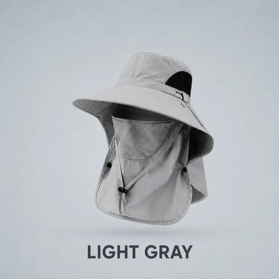 🔥 Hot Deal Fishing Sun Hat with Face Cover, Neck Flap & Breathable Mesh