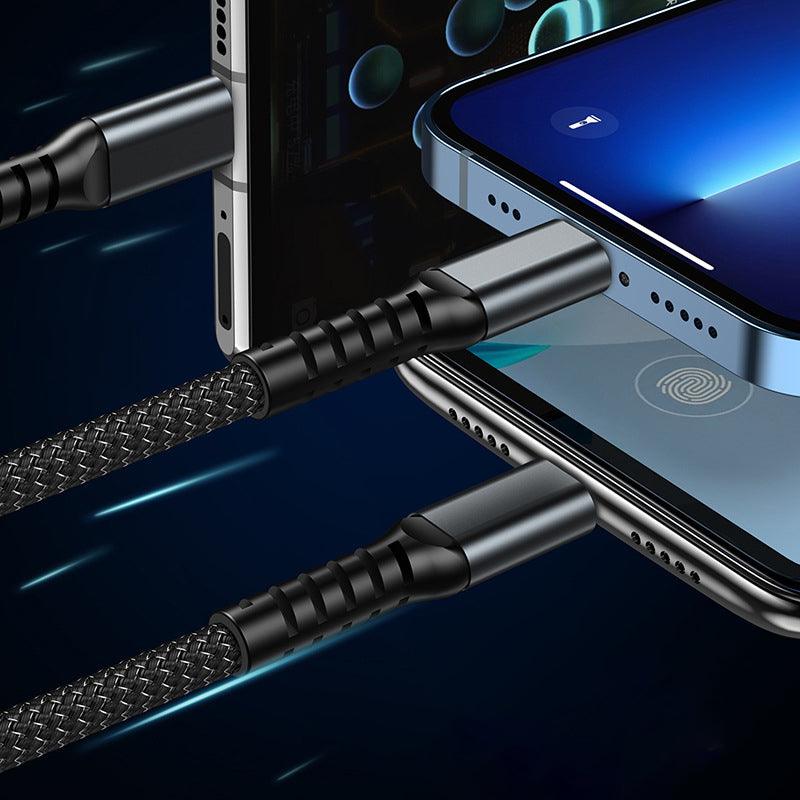 🎁Hot Sale 49% OFF⏳Transparent Luminous 3-in-1 Super Fast Charging Cable - clarioy