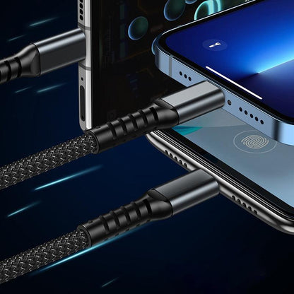 🎁Hot Sale 49% OFF⏳Transparent Luminous 3-in-1 Super Fast Charging Cable - clarioy