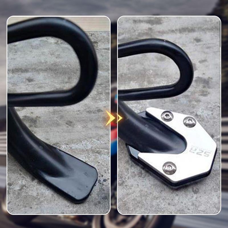 Motorcycle Kickstand Foot Side Stand Extension Pad - clarioy