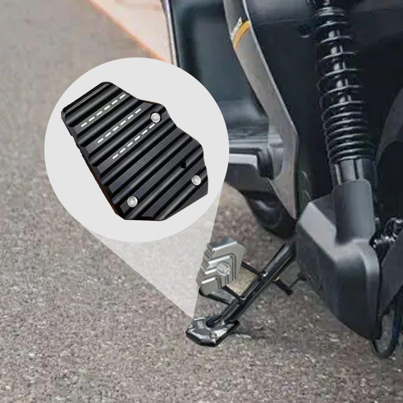 Motorcycle Kickstand Foot Side Stand Extension Pad - clarioy