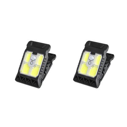 Outdoor Solar Clip Light with Motion Sensor
