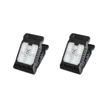 Outdoor Solar Clip Light with Motion Sensor