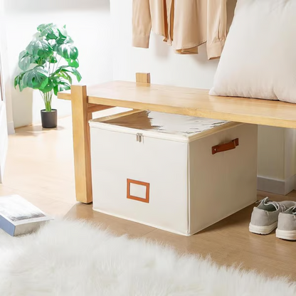 ⏰🔥LIMITED TIME 49% OFF! 👟 Fabric Shoe Organizer Storage Box – Foldable, Large Capacity, Dustproof & Breathable for Closet & Bedroom 🧺✨