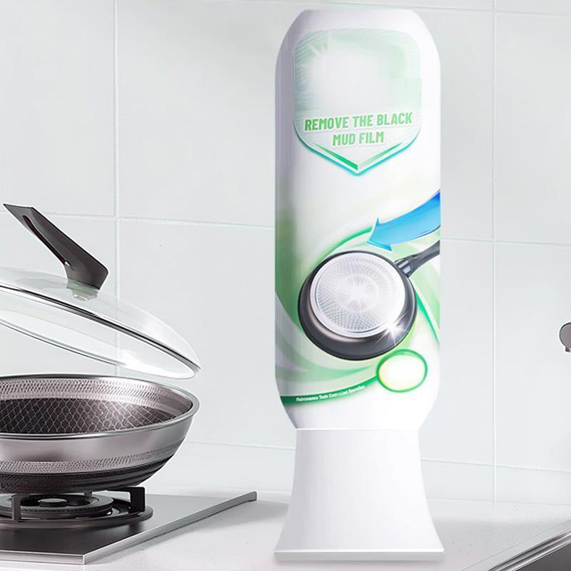 ⏰🫧Burnt Residue Remover Mud Film🧼Dissolves Stubborn Carbonized Grease in 5 Mins, Non-Toxic & No Scrubbing Needed🍳