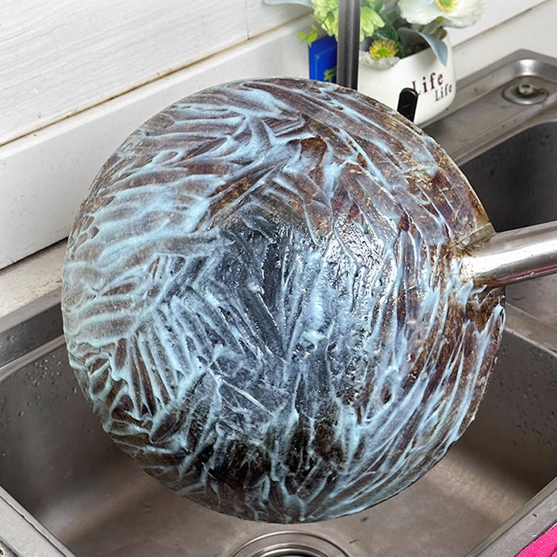 ⏰🫧Burnt Residue Remover Mud Film🧼Dissolves Stubborn Carbonized Grease in 5 Mins, Non-Toxic & No Scrubbing Needed🍳