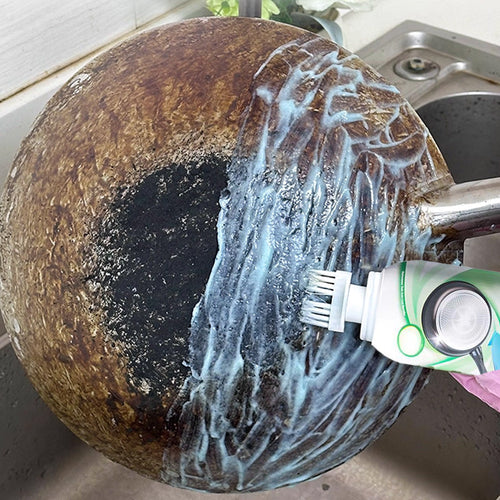 ⏰🫧Burnt Residue Remover Mud Film🧼Dissolves Stubborn Carbonized Grease in 5 Mins, Non-Toxic & No Scrubbing Needed🍳