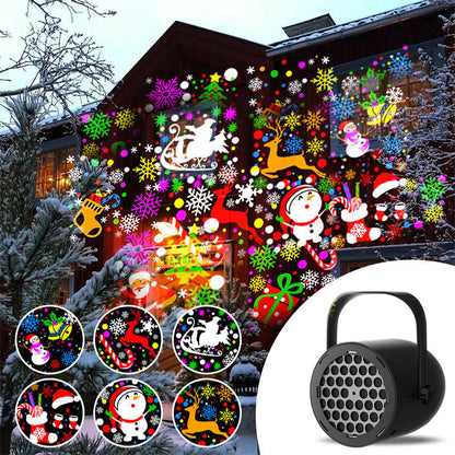 🔥Best Christmas Gift-Up to 70% OFF🎅16-Pattern USB Christmas Projector Light✨