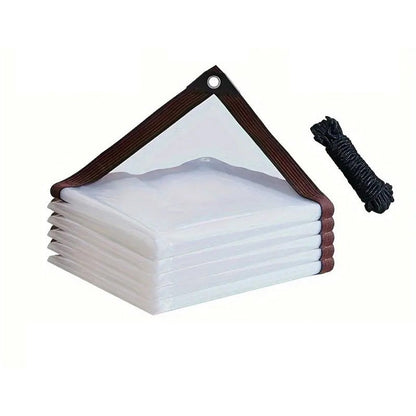 ⏰ 50% OFF – Sturdy & Transparent Waterproof Tarpaulin | UV-resistant, tear-resistant and perfect for garden, balcony, car and outdoor protection 🌧️🛡️