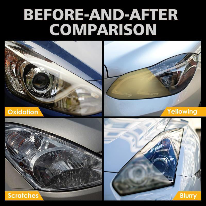 Professional Car Headlight Restoration Kit