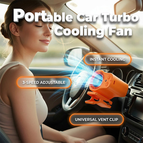 Hands-Free Personal Cooling Fan with LED Display
