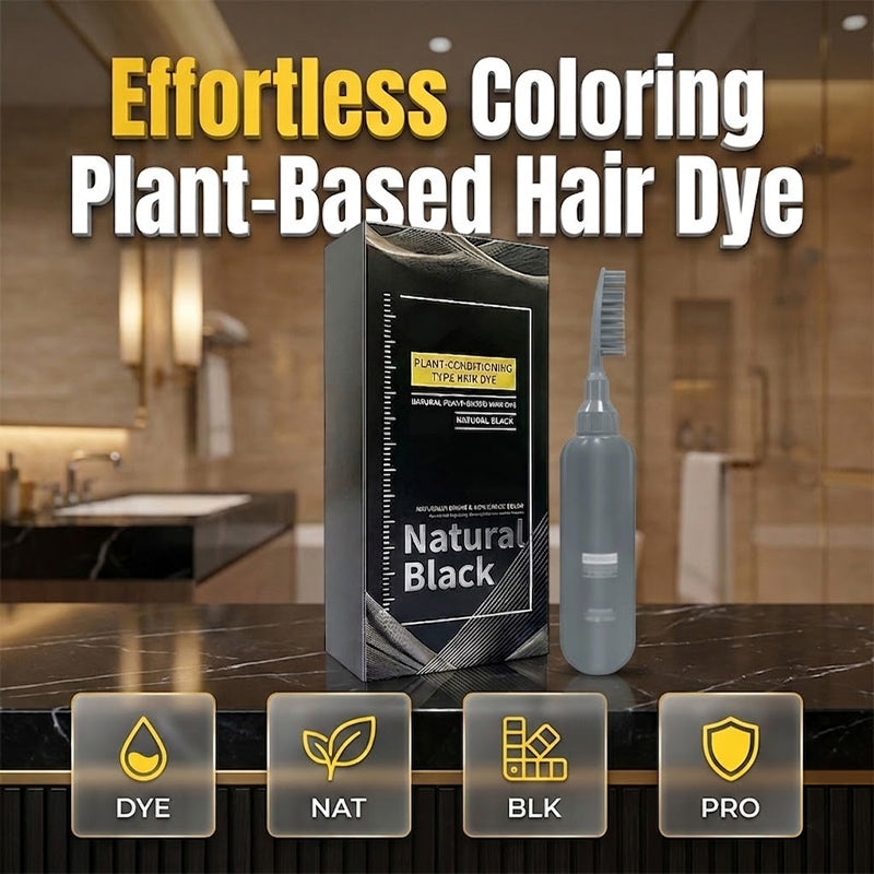 Plant-Based Comb-In Hair Dye Cream🪮✨