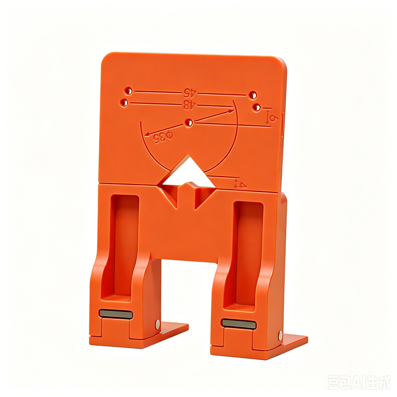 ⏰ Cabinet Door Hinge Drilling Guide – Magnetic Clamp, Precise Alignment, 35mm 🪚