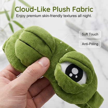 ✨Funny 3D Frog Sleep Eye Mask