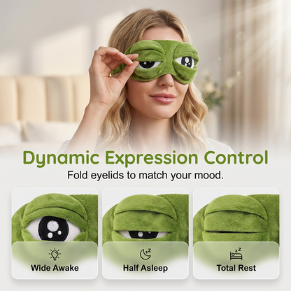✨Funny 3D Frog Sleep Eye Mask