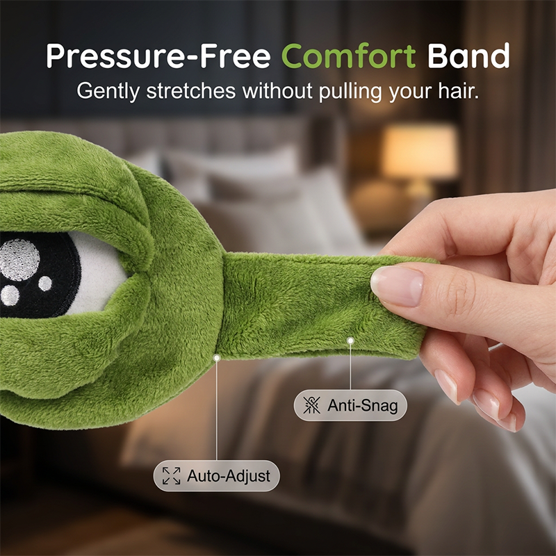 ✨Funny 3D Frog Sleep Eye Mask
